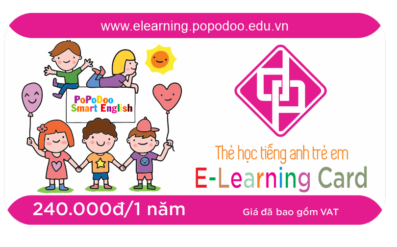 Thẻ học trực tuyến E- Learning Card